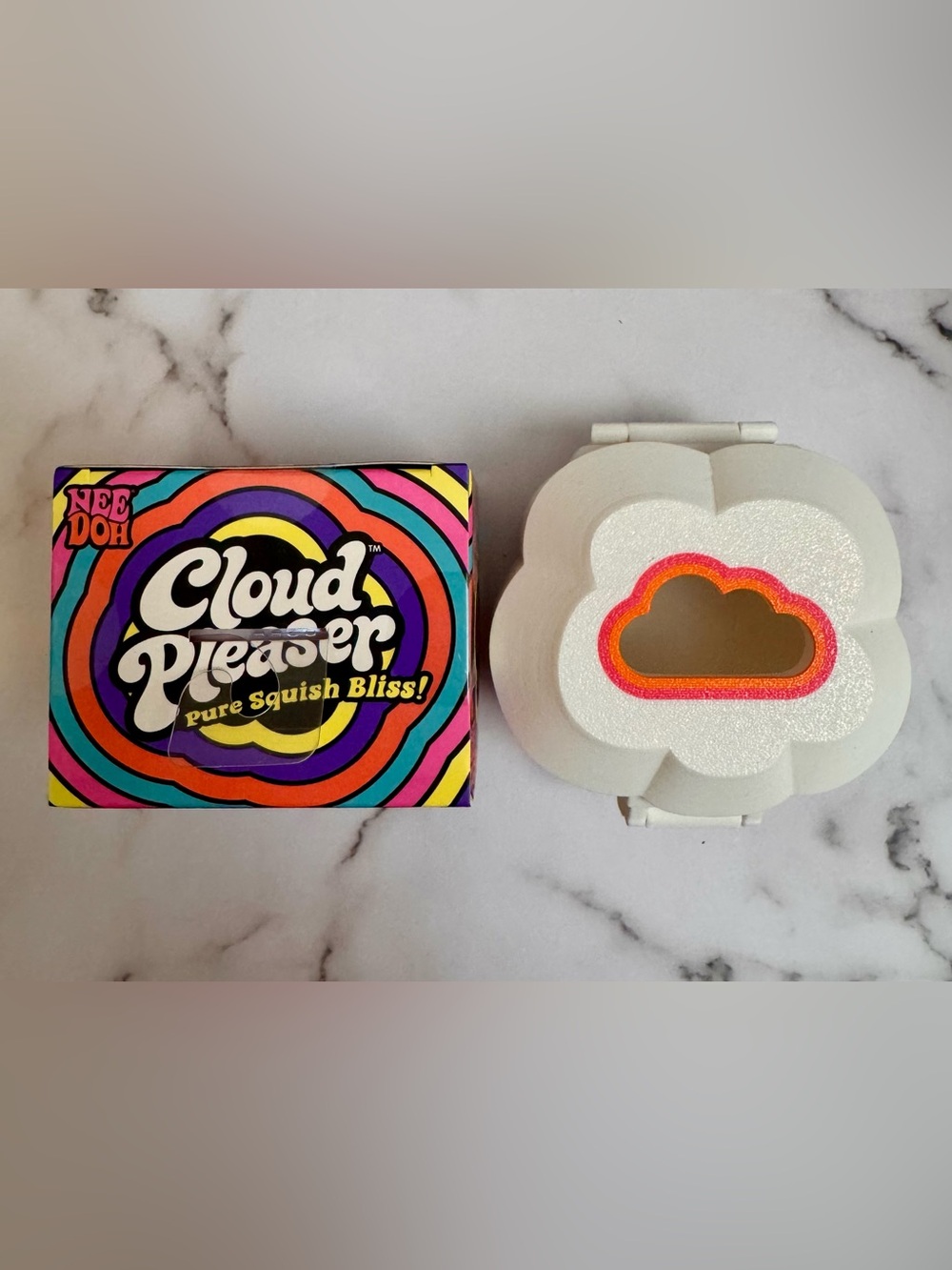 ☁️Authentic Needoh Cloud Pleaser with 3D printed case both Brand New☁️